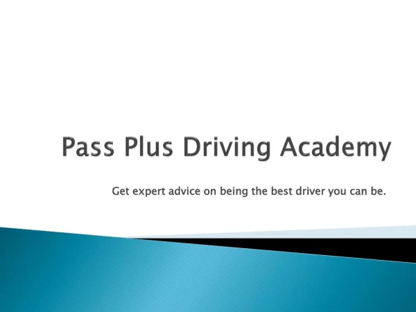 PassPlus Training Academy
