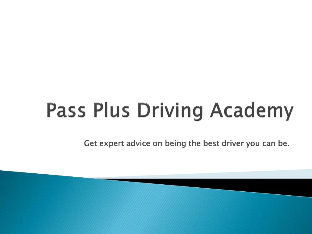 pass plus driving academy