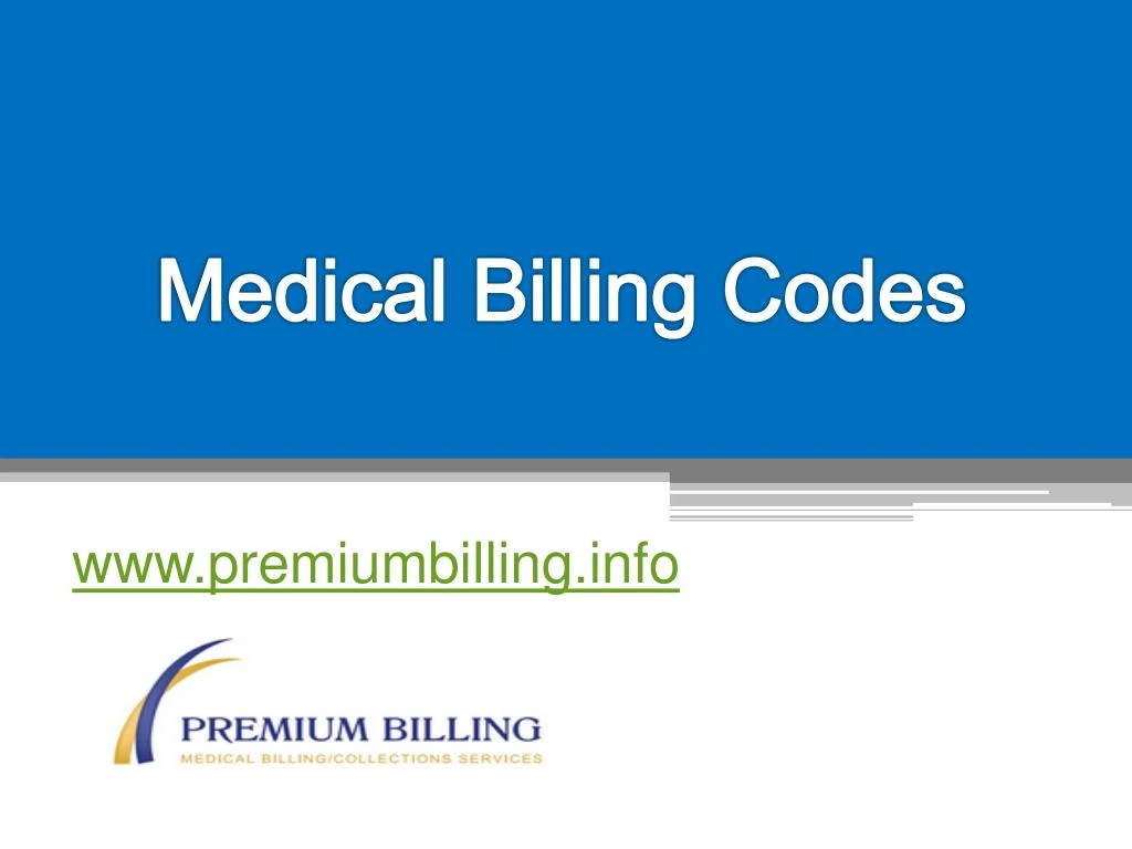 medical billing codes