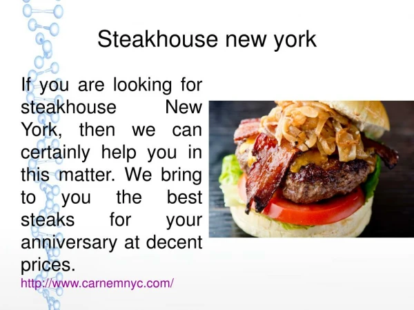 Steakhouse new york