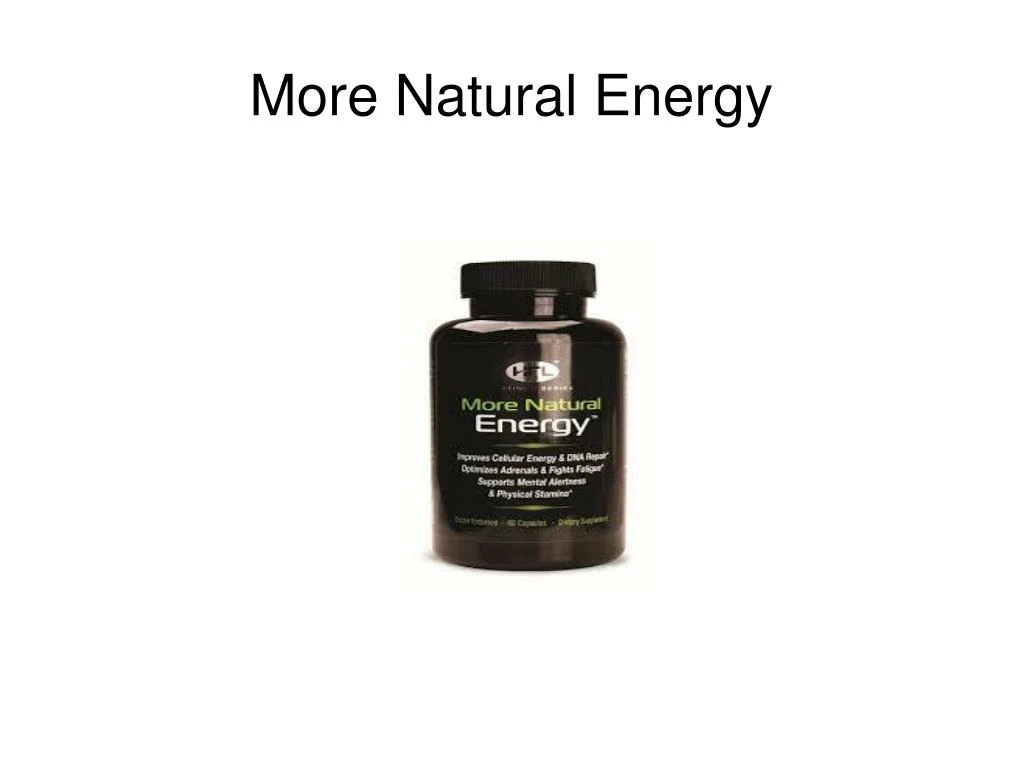 more natural energy