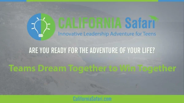 Teams Dream Together to Win Together | Summer Program For High School Students | Stanford University Tours