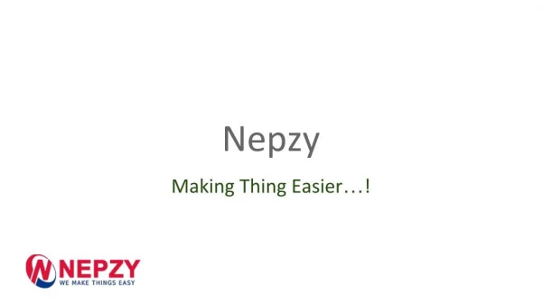 Nepzy - Making Things Easier