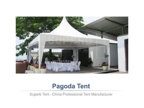 High Quality Pagoda Tents For Sale