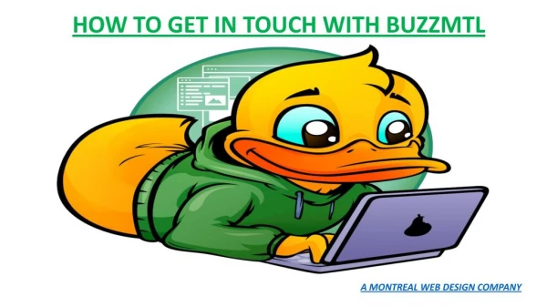 HOW TO GET IN TOUCH WITH BUZZMTL