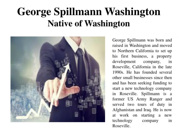 George Spillmann Washington - Native of Washington