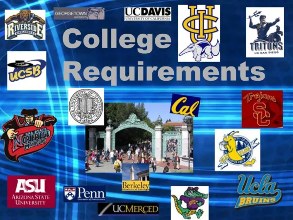 College Requirements