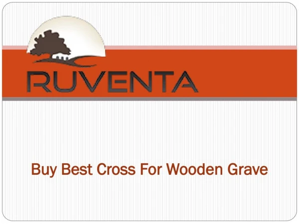 Buy Best Wooden Cross For Grave