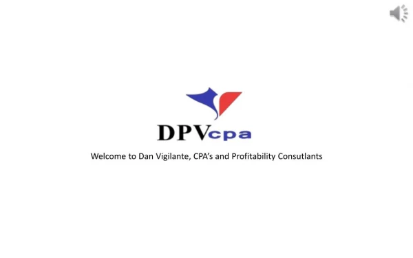 CPA & Business Management Consulting Services - Daniel P. Vigilante CPA