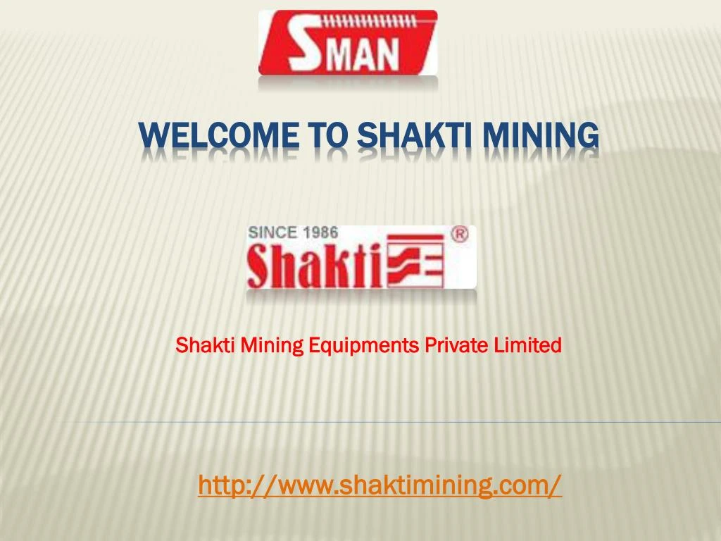 shakti mining equipments private limited