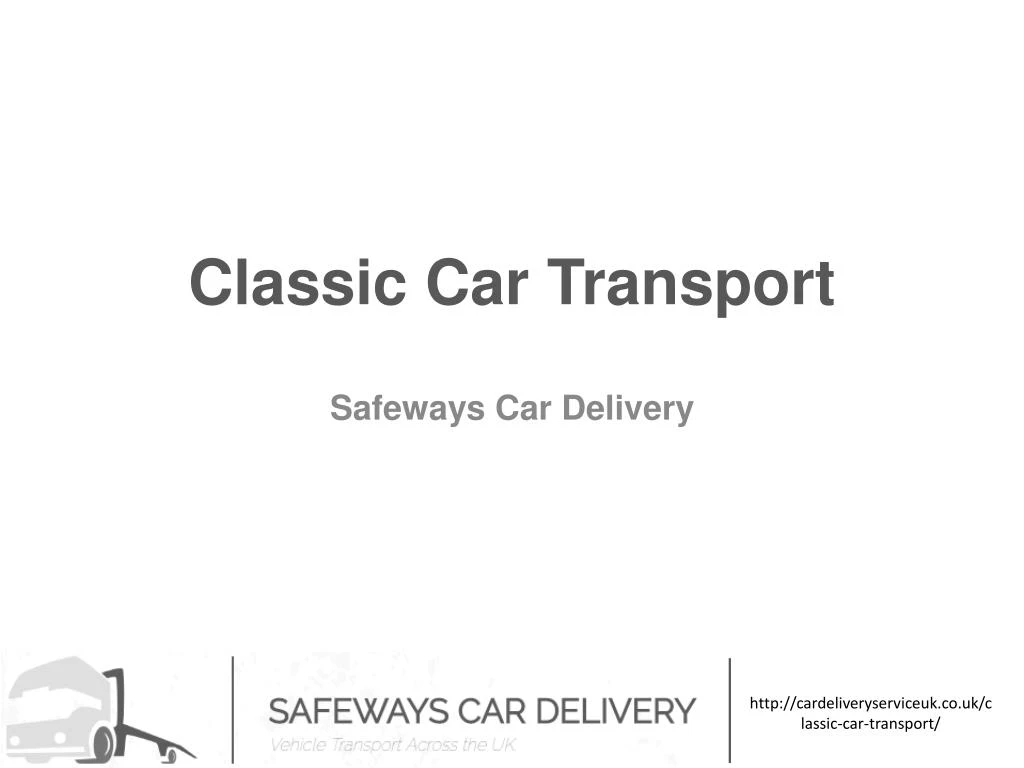 classic car transport