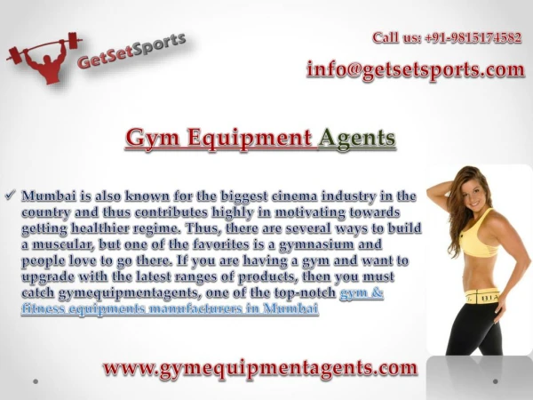 Are You Looking for Best Gym & Fitness Equipments Manufacturers in Mumbai?