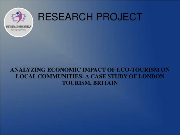 PPT On Economic Impact Of Eco-Tourism On Local Communities