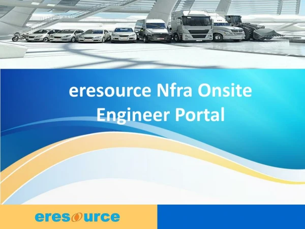 eresource Nfra Onsite Engineer Portal