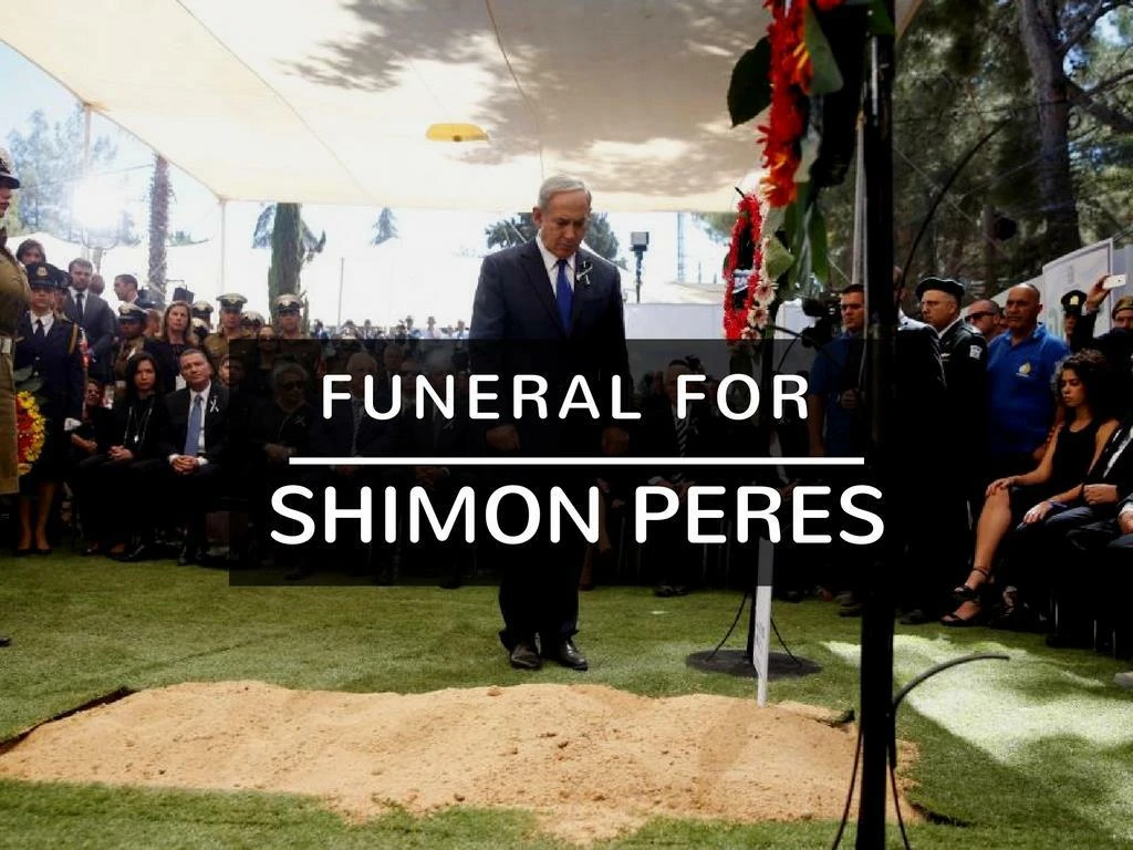 memorial service for shimon peres