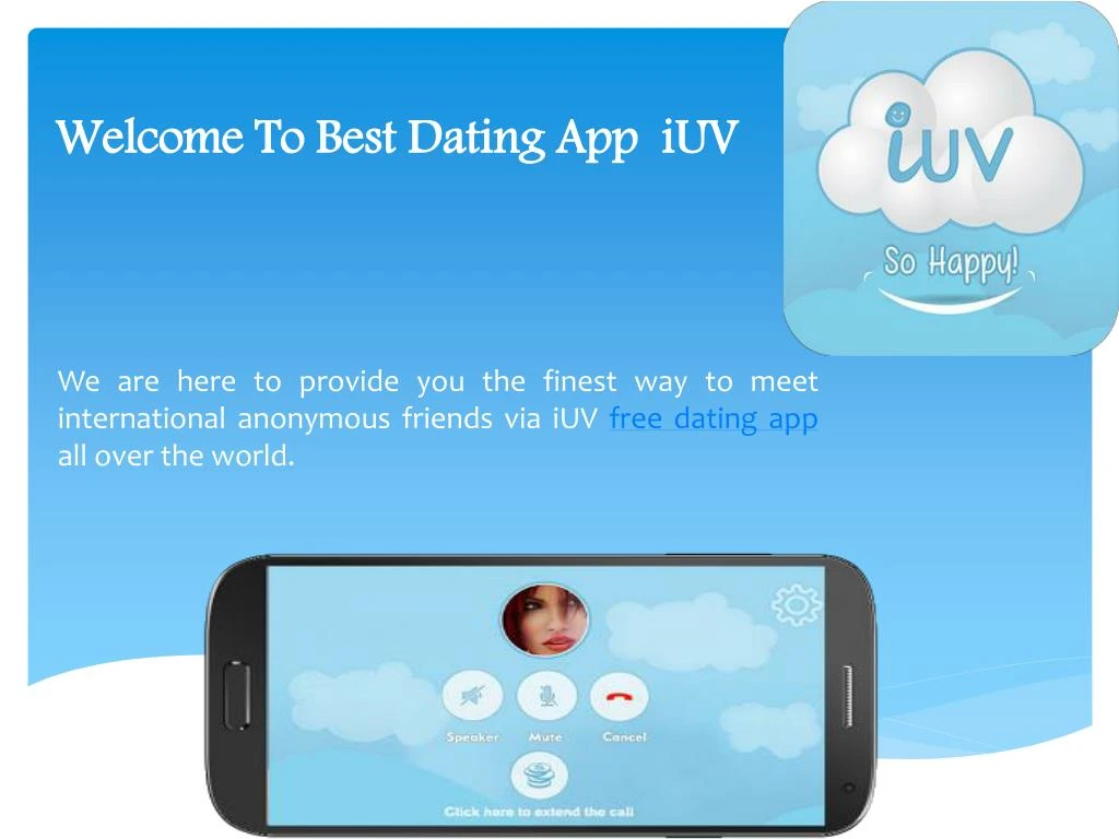 welcome to best dating app iuv