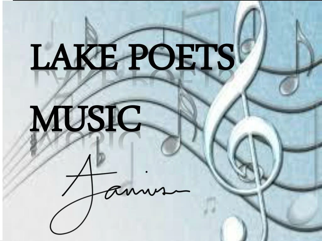 lake poets music