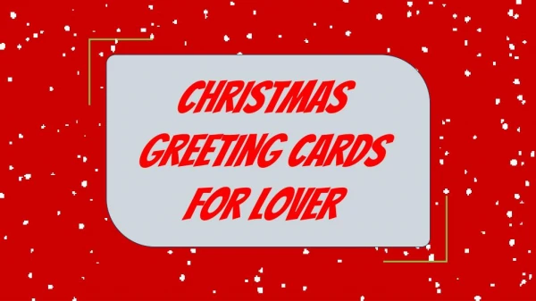 Cute Christmas Greetings for Friends