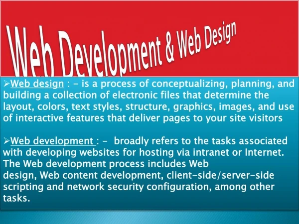 Web Development and Web Design Company In Delhi NCR
