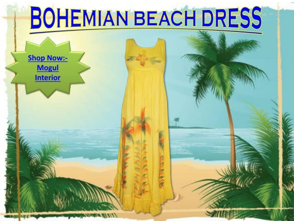 Bohemian Beach Dress