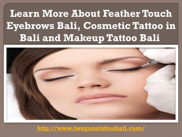 Feather Touch Eyebrows Bali