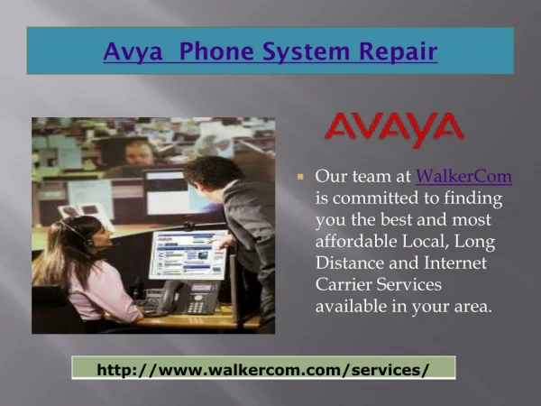 Avaya phone system repair