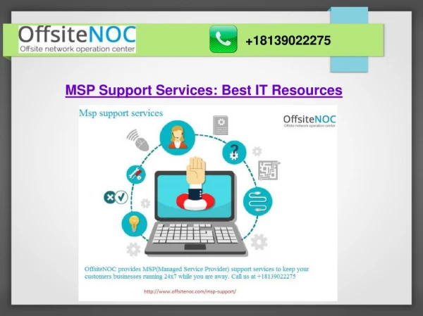 MSP Support Services: Best IT Resources