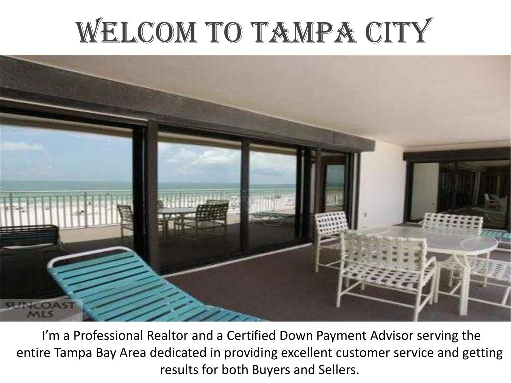 welcom to tampa city