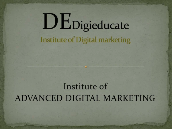Best Digital Marketing Institute in Hyderabad