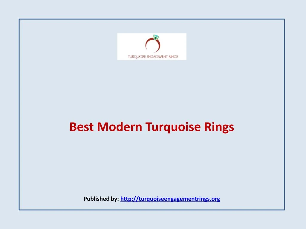 best modern turquoise rings published by http turquoiseengagementrings org