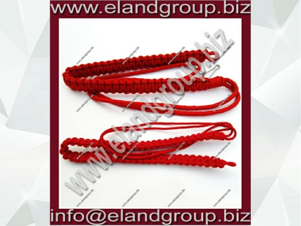 Military Security Officers Uniform Lanyard