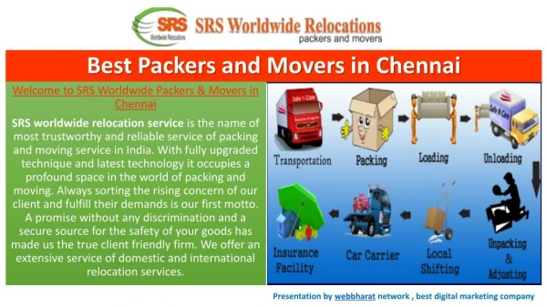 Packers and Movers in Chennai | Relocation Services
