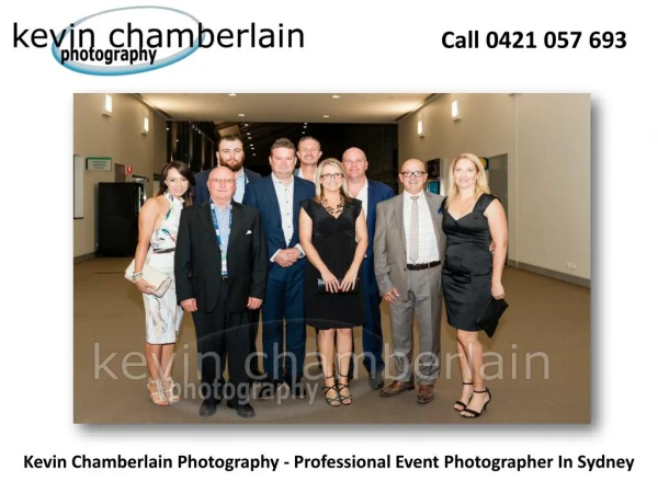 Kevin Chamberlain Photography - Professional Event Photographer In Sydney