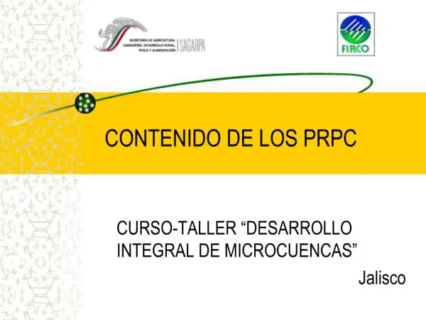 CONTENIDO DE LOS PRPC