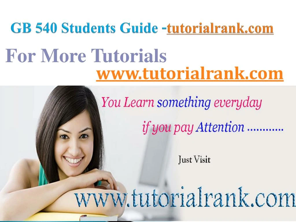 gb 540 students guide tutorialrank com