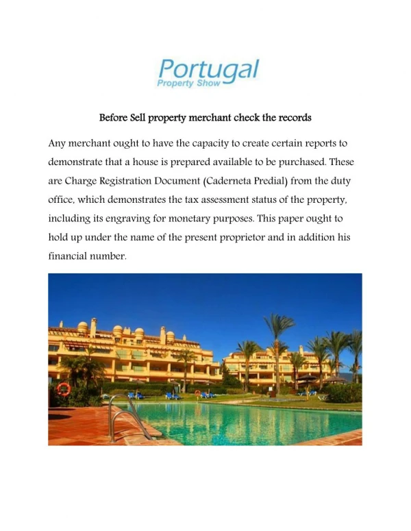Apartment Portugal
