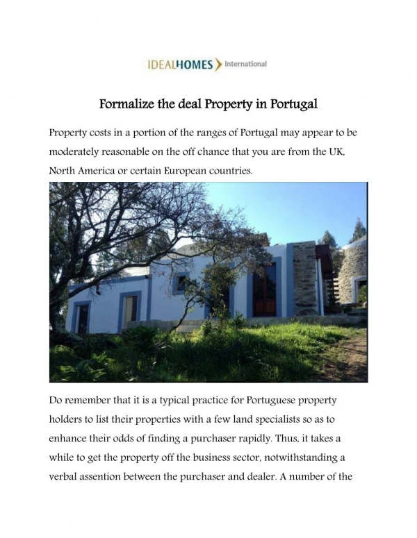 Algarve properties buy