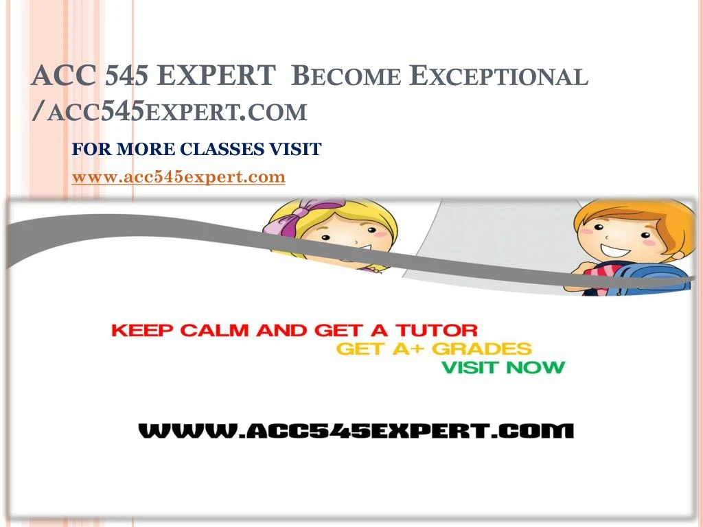 acc 545 expert become exceptional acc545expert com