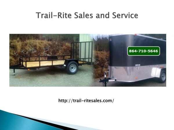 Trailers Walhalla SC, Equipment trailers Easley SC, Enclosed trailers Greenville SC
