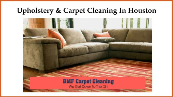Upholstery & Carpet Cleaning In Houston