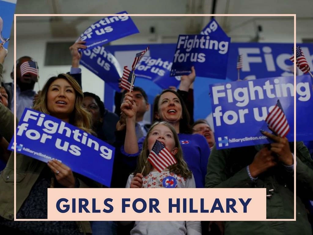 young ladies for hillary