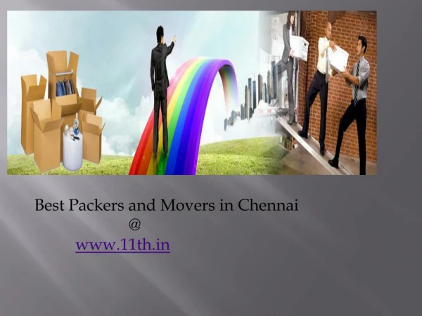 Best & Reliable Packers and Movers in Chennai