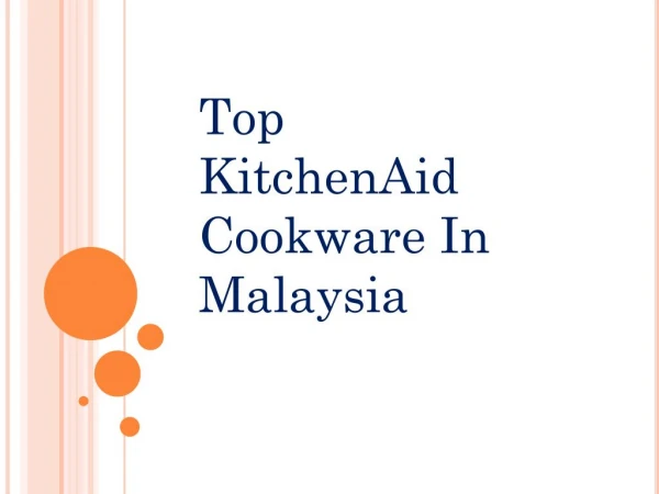 KitchenAid Cookware in Malaysia
