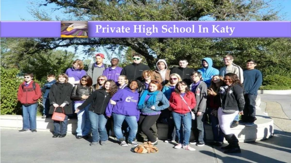 Private High School In Katy