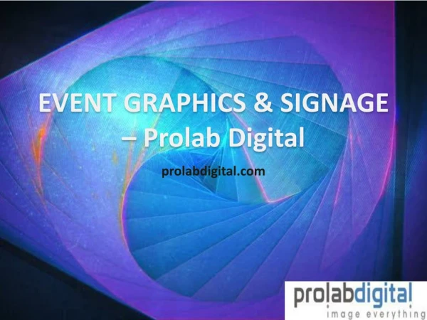 Overview of Different Event Graphics and Signage