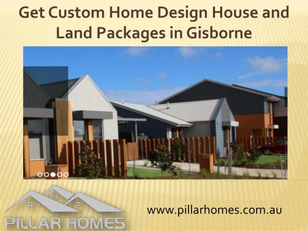 Custom Home Design House and Land Packages