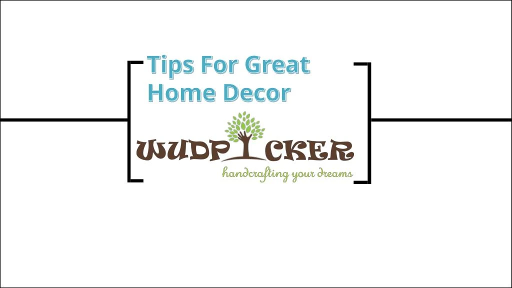tips for great home decor
