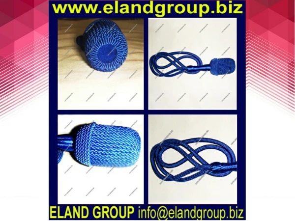 Blue Silk Sword knot