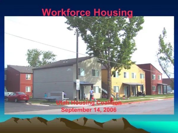Workforce Housing