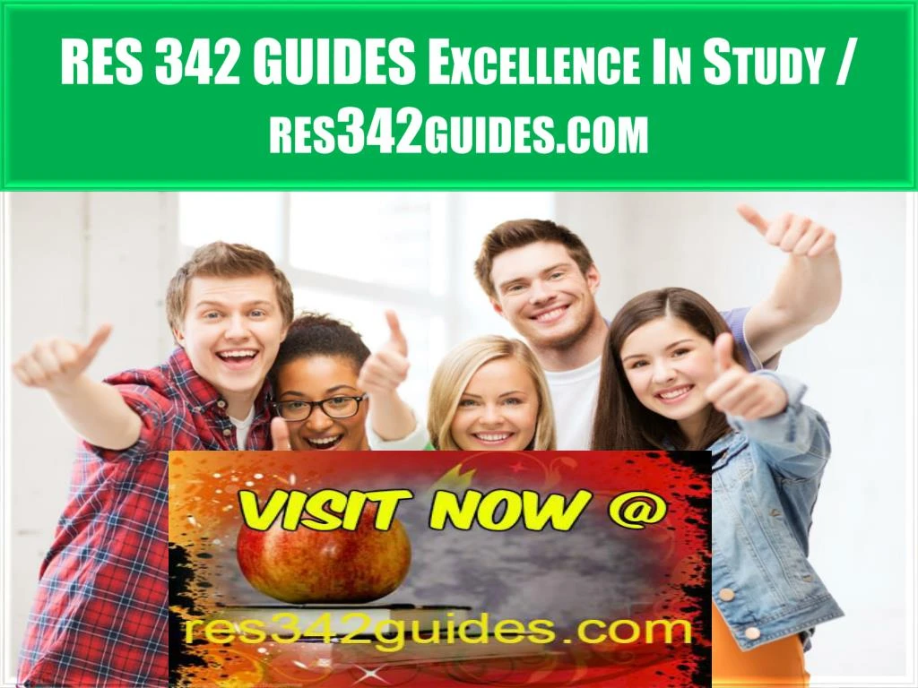 res 342 guides excellence in study res342guides com